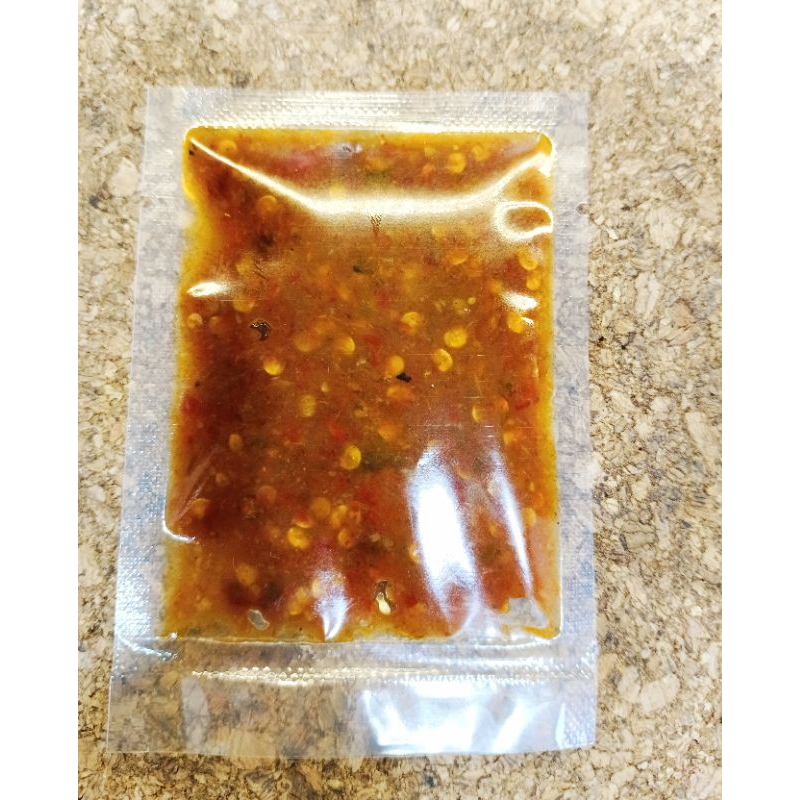

Sambal sachet ( BAWANG DAN TERASI)