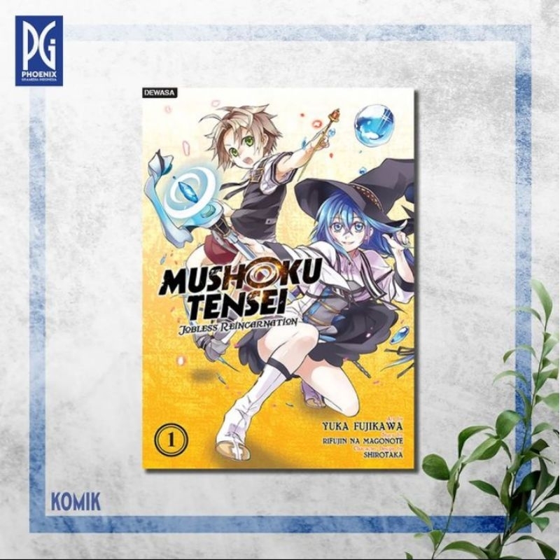 Komik Jepang Mushoku Tensei - Yuka Fujikawa - Gramedia Original