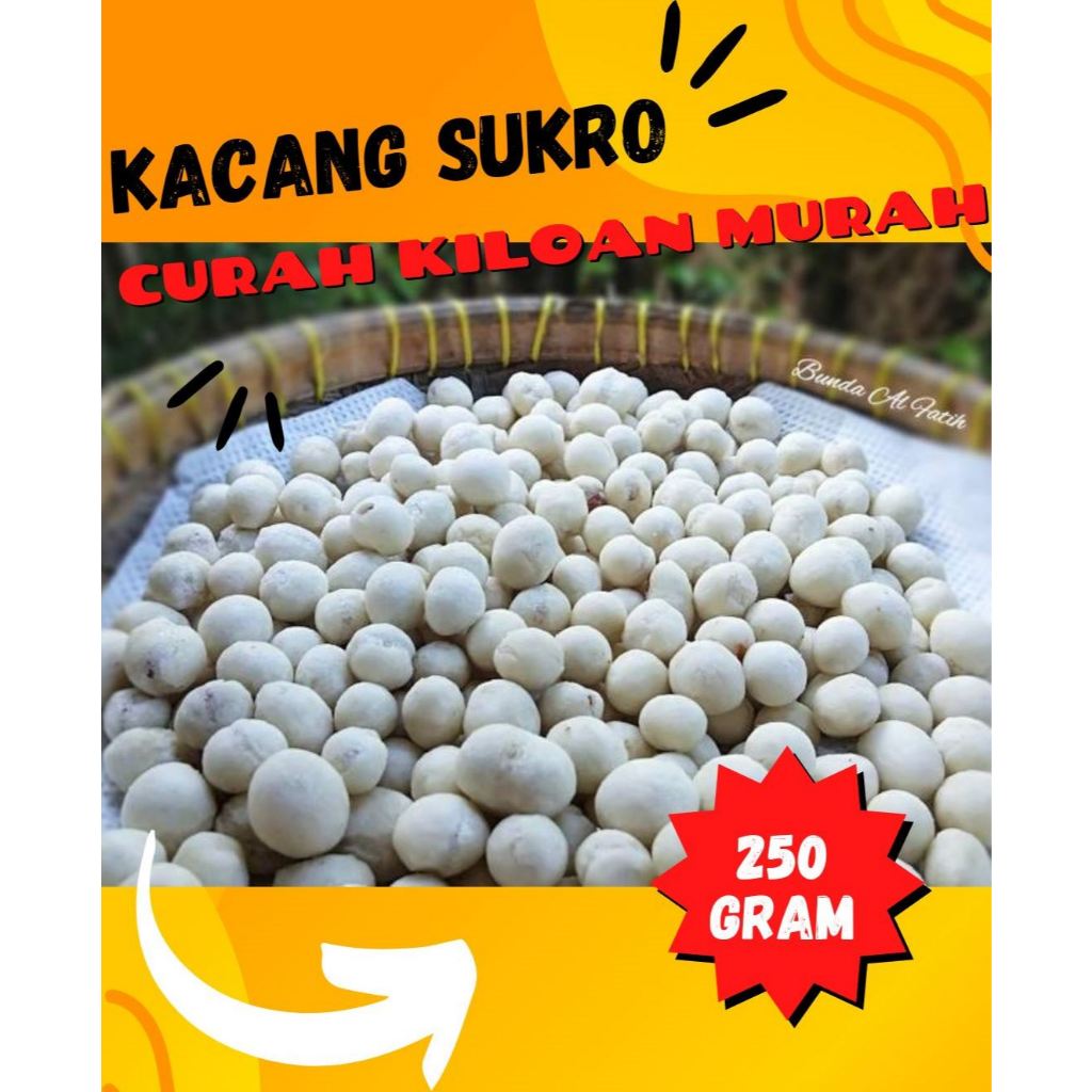 

Termurah Sukro Kacang Super kemasan 250 gram