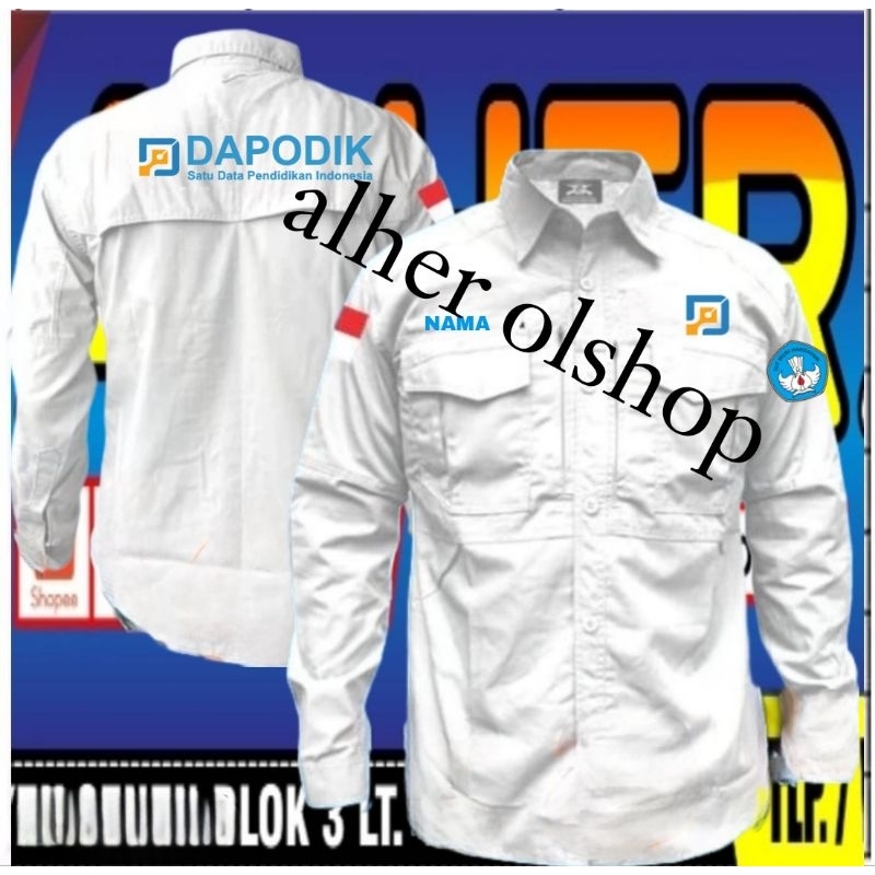 kemeja tactical dapodik baju tactical dapodik seragam tactical dapodik kemeja dapodik baju dapodik s