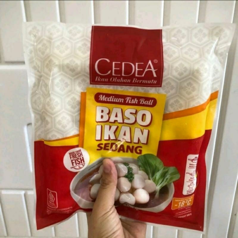 

Cedea Bakso Ikan 500gr