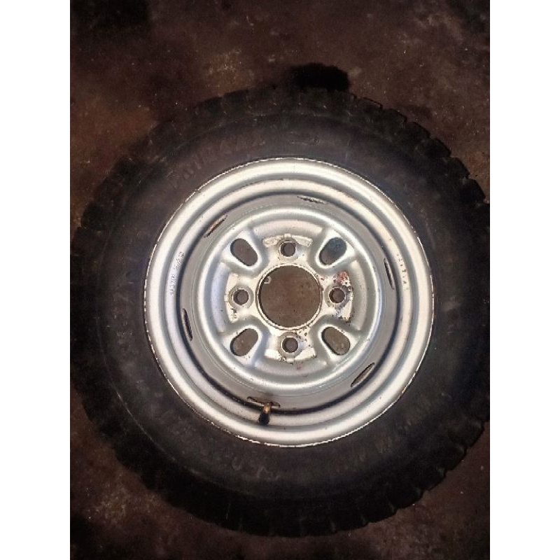 Ban + felg viar roda 3 siap pakai bekas tebal