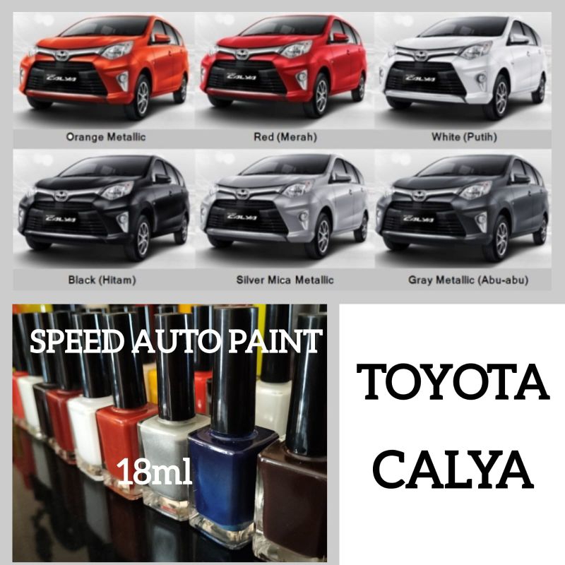 CAT OLES PENGHILANG BARET MOBIL TOYOTA CALYA 2023