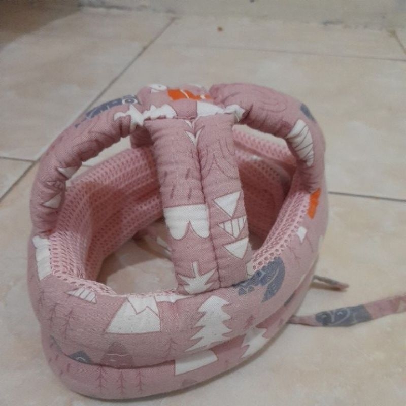 helm topi pelindung kepala bayi
