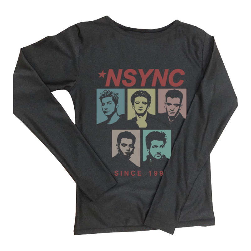 Kaos NSYNC Since 1995 Tshirt Tangan Panjang 100% Cotton