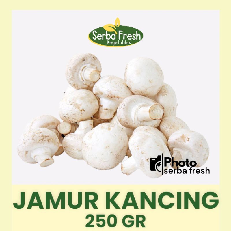 

JAMUR KANCING | 200GR | SERBA FRESH | CHAMPIGNON