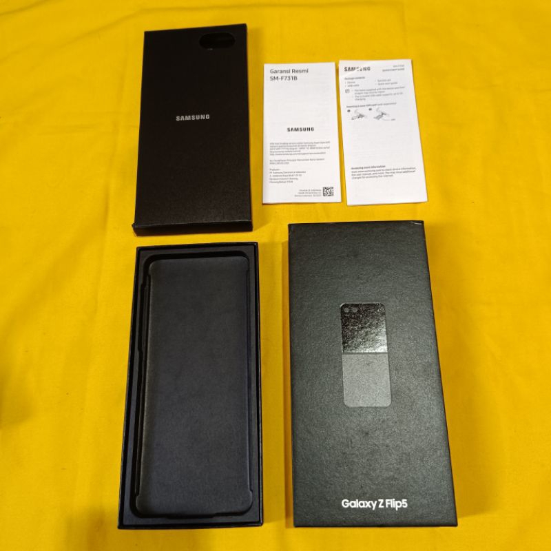 Dus Box Samsung Galaxy Z Flip 5 Bekas Ori bawaan copotan
