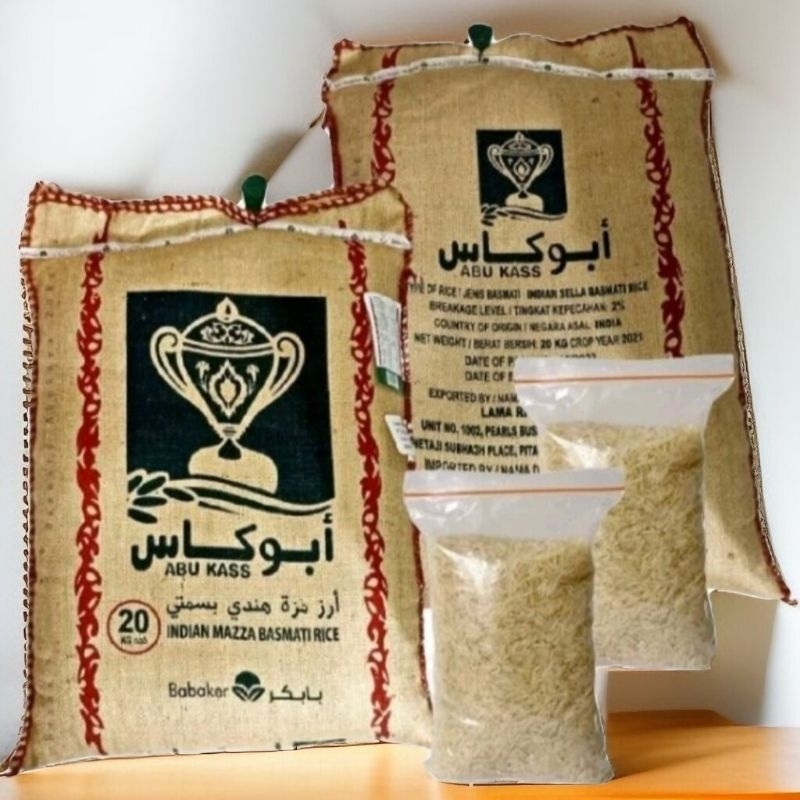 

Beras Basmati Abukass Repack 1kg