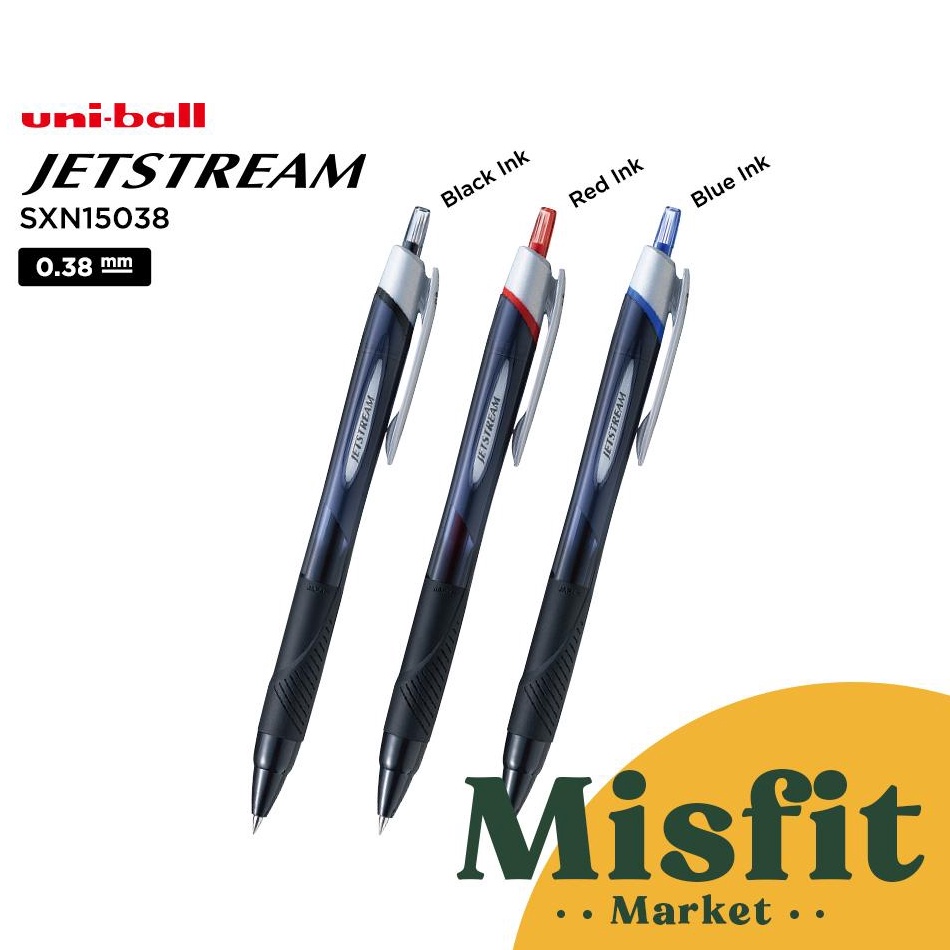 

KODE H83H Uni Ball Point Jetstream Water Based Pen 38 mm Pulpen