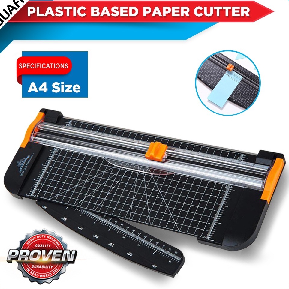 

Paling Kekinian QUAFF Paper Cutter A4 PlasticAlat Potong KertasPaper Cutter