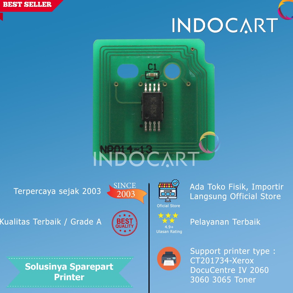 

Super Deals IndoCart Chip CT21734Xerox DocuCentre IV 26 36 365 Toner25K