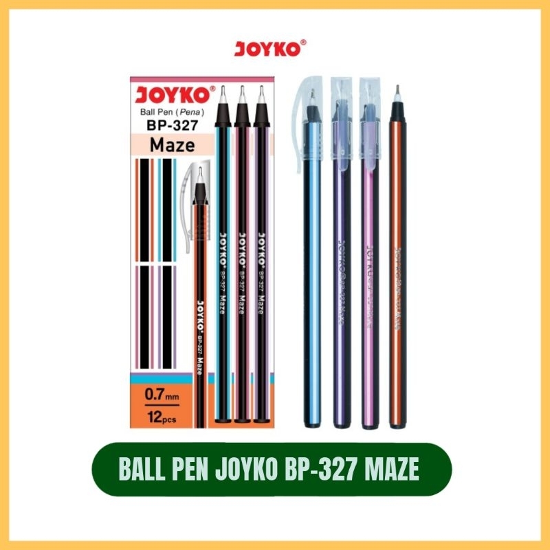 

Pulpen Ball Pen Joyko BP-327 Maze (PCS)