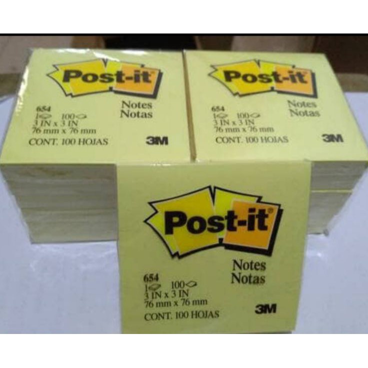 

Serba Hemat Sticky Notes Postit 3M 654 3 x 3