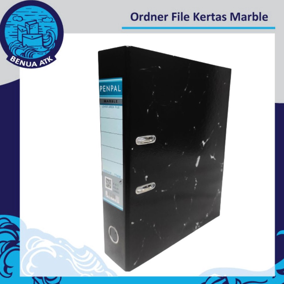 

Borong Meriah Ordner Lever Arch File Kertas Marble Folio Penpal PL661