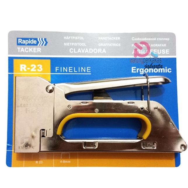 

Promo Khusus MURAH LEBAY Rapide Staple Gun Tacker R23 Staples Gun Rapid Gun Tacker R23