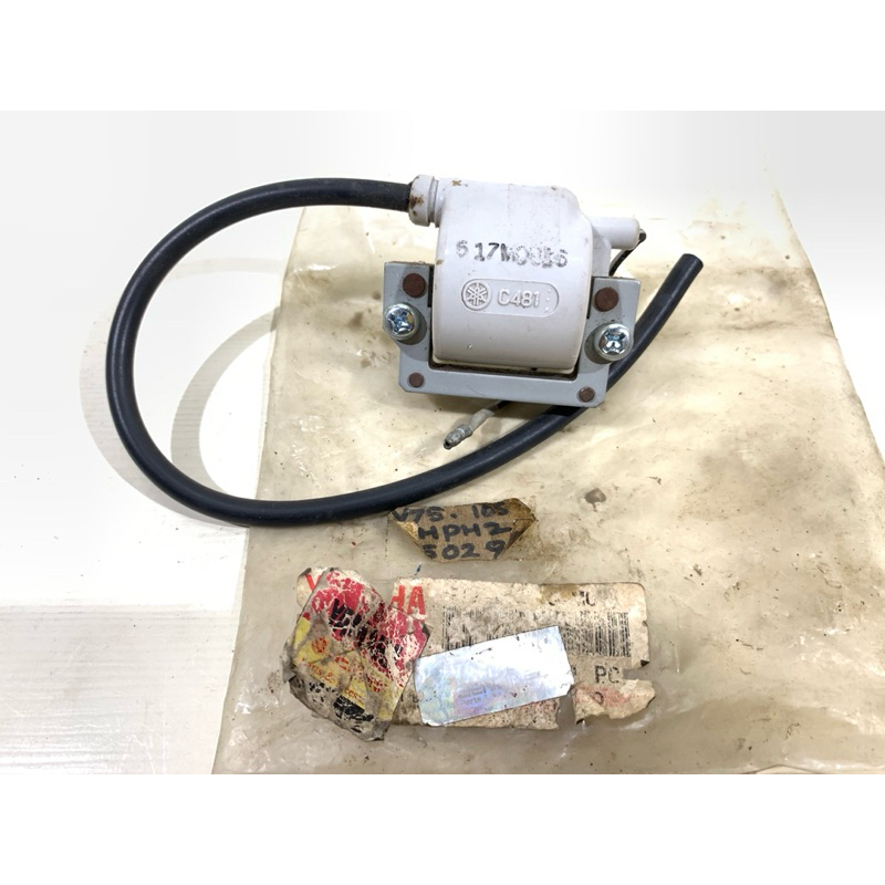 Ignition Coil Coel Koel Koil Yamaha V75 V80 RX100 L2SN L2 Super L2S L2G YB100 Original Ori NOS Japan