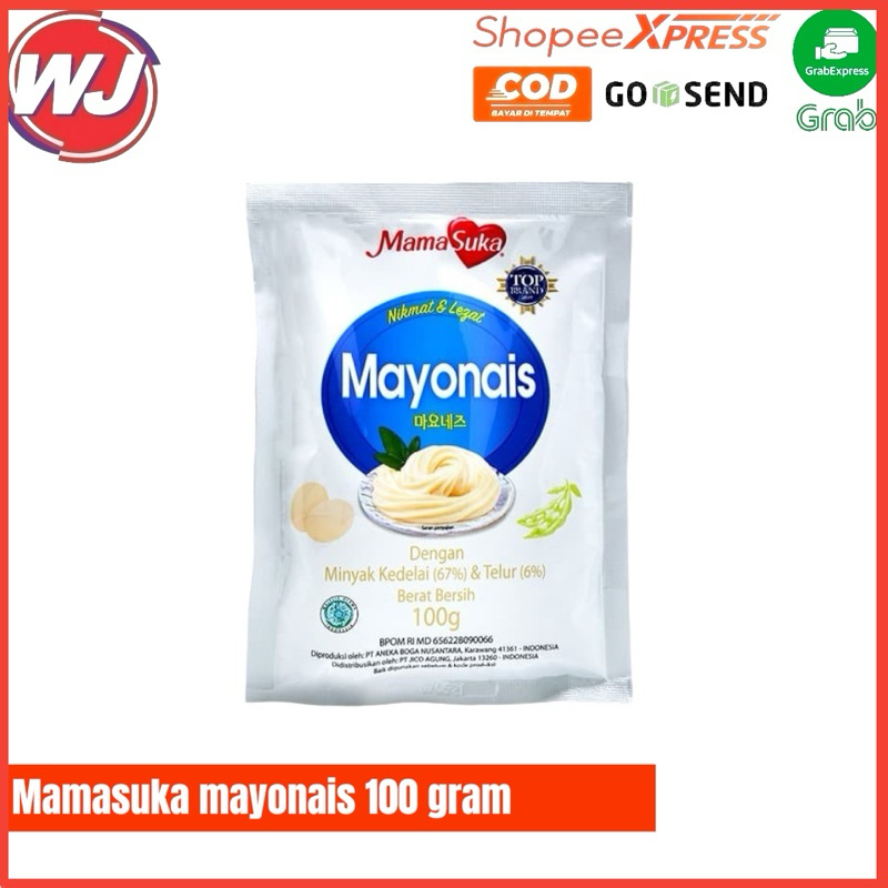 

mamasuka mayonais sachet 100 gram