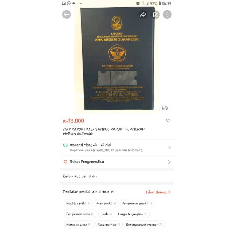 

CEK OUT MAP DIBAWAH 100PCS dikenakan biaya MATRESS
