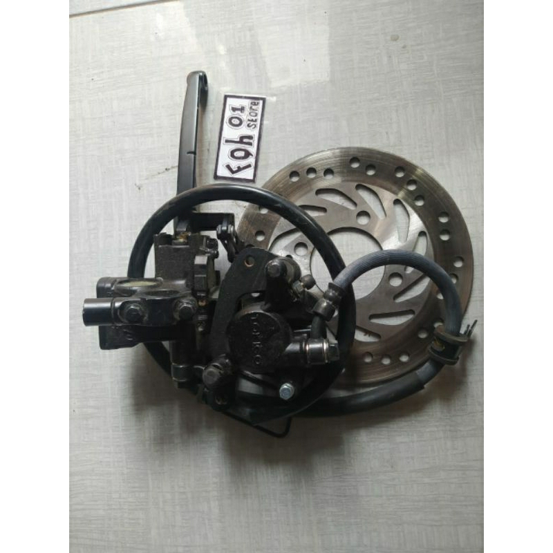 rem depan set disc piringan cakram Honda Vario 150 new TOKICO original