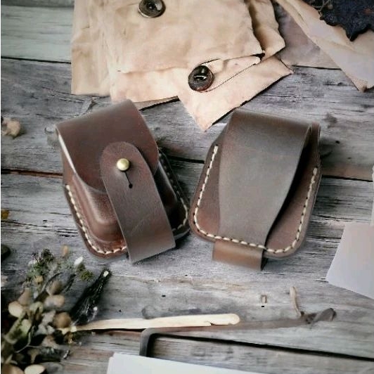 Zippo Leather Case Sarung Korek Zippo