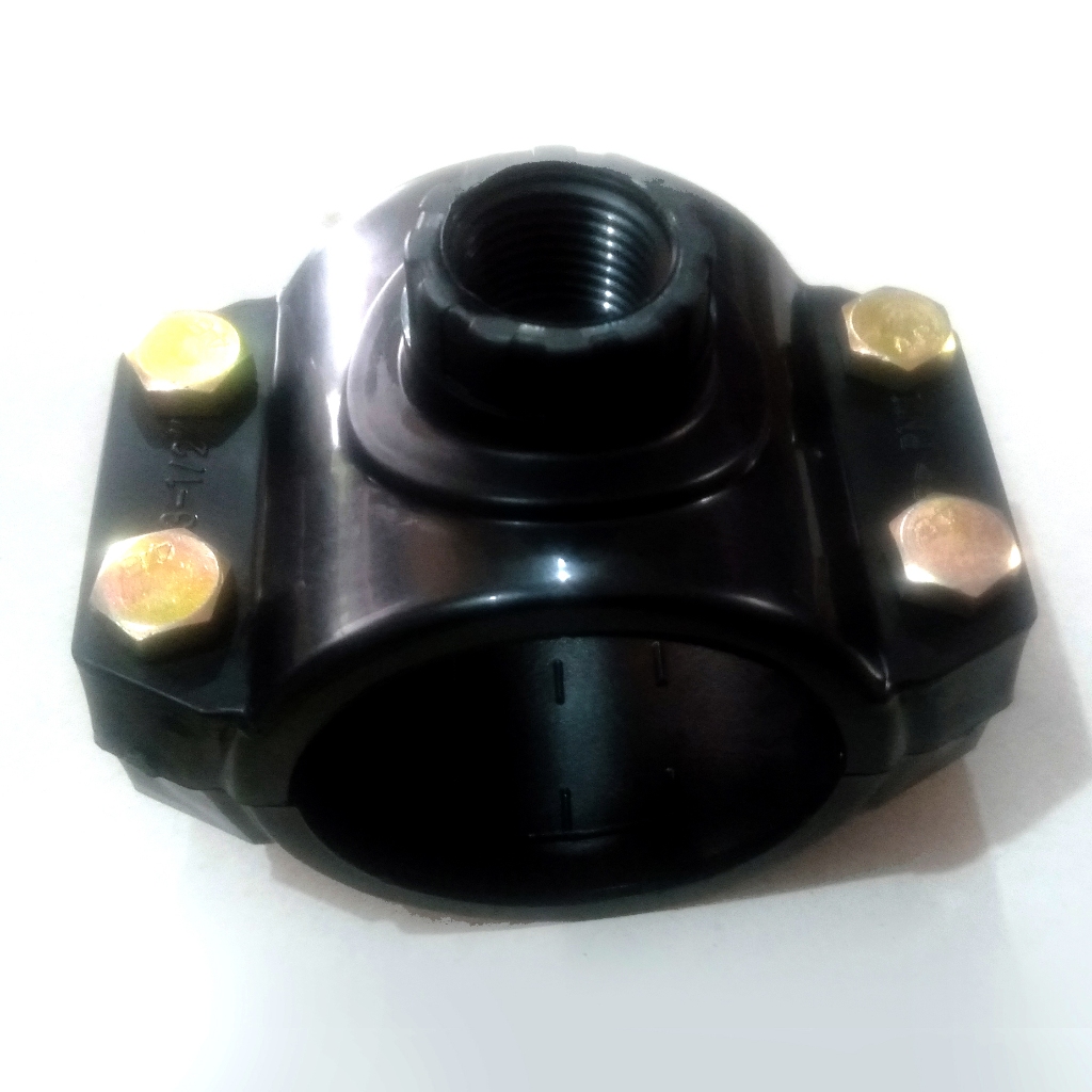 SADEL KLEM HDPE 4 x 1 / HDPE SADDLE CLAMP