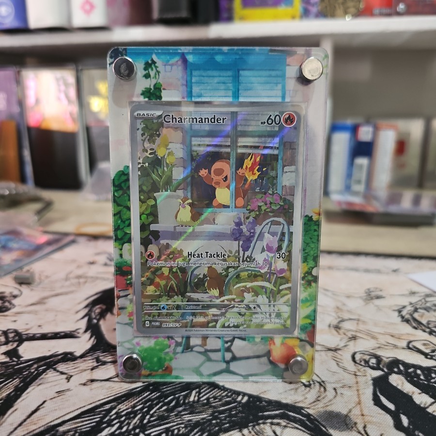 stand charmander promo harta berkilau ar pokemon tcg indonesia