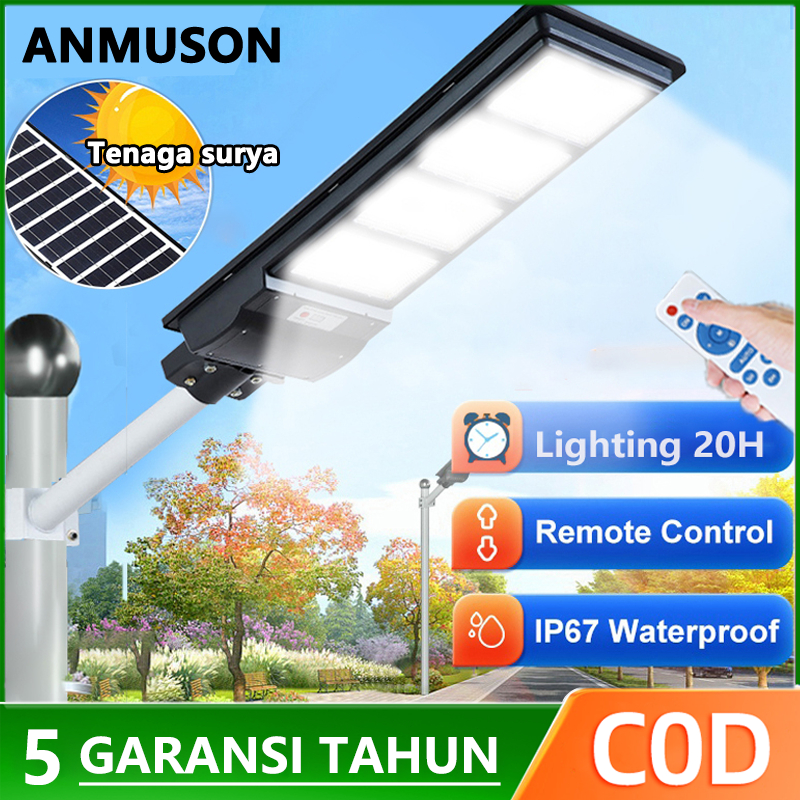 lampu jalan tenaga matahari LAMPU LED TENAGA MATAHARI lampu solar cell Solar Sensor Street Cell Ligh