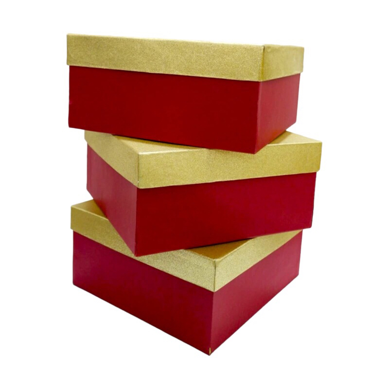 

gift box two tone (2 warna)/flower box/kotak kado/kotak hadiah/kotak hampers 25 x 25 x 12