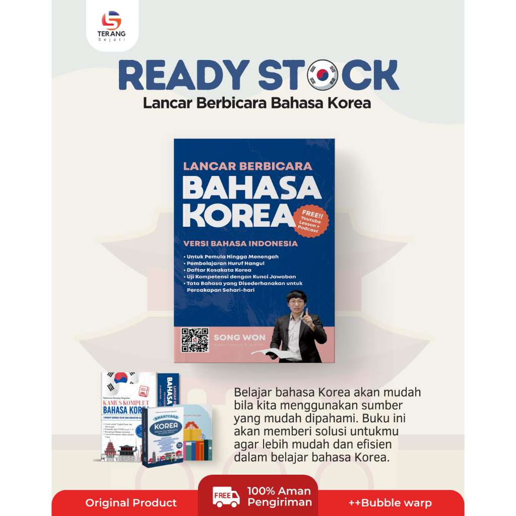 Buku Lancar Berbicara Bahasa Korea Bersama Song Won Edisi Indonesia