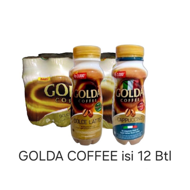 

GOLDA Coffee 1 dus Kopi Cappucino Latte 200ml DEPO