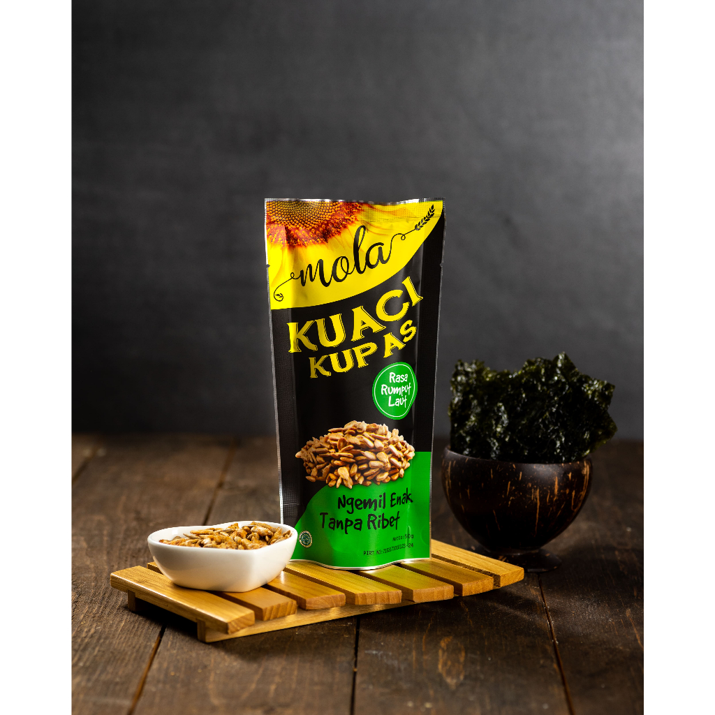 

Mola Kuaci Kupas - Rumput Laut 50gr