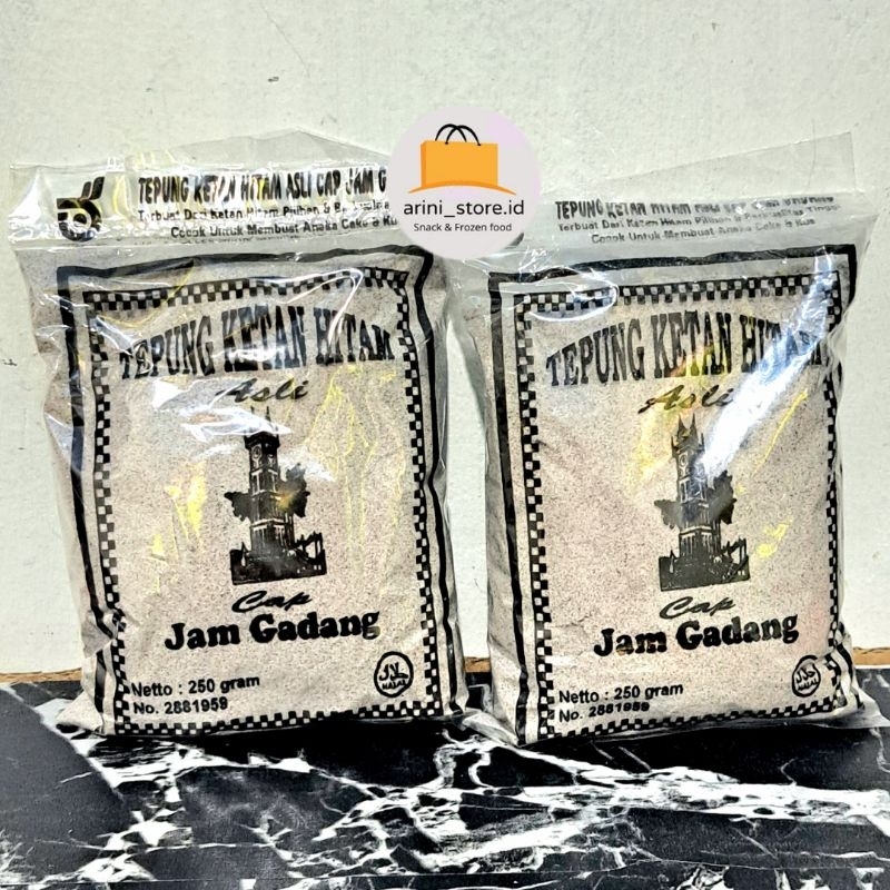 

TEPUNG KETAN HITAM BERKUALITAS ASLI CAP JAM GADANG