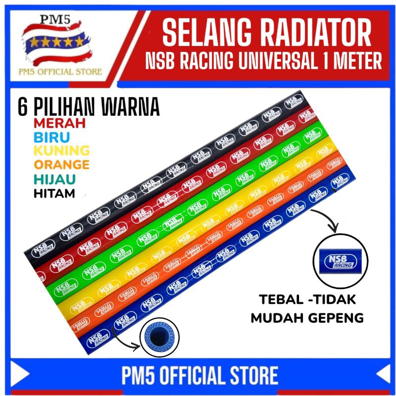 Slang Selang Radiator SAMCO Thailand 16mm Universal Motor dan Mobil