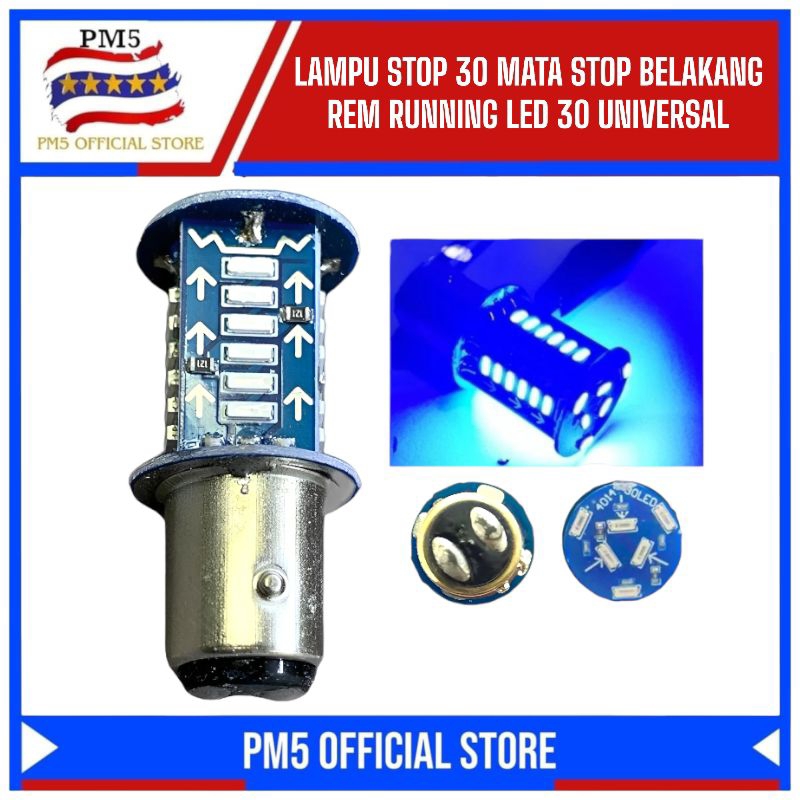 Lampu stop rem belakang 30mata led  Stop rem 30mata Running 30led DC Universal motor mobil