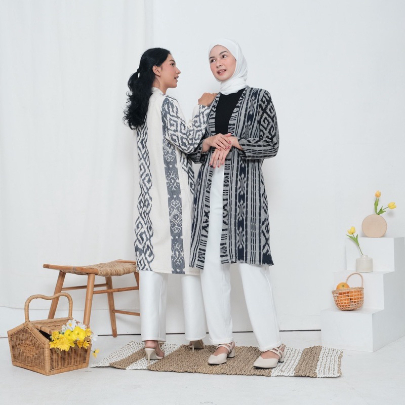 Outer Tenun Etnik Toraja Outer Wanita