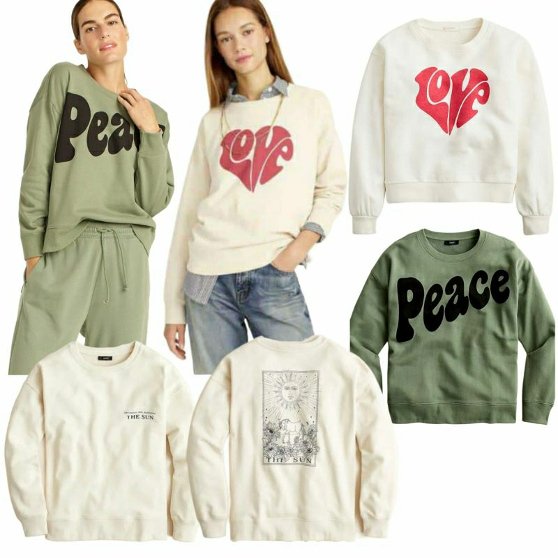 J.Crew Teenager & Women Sweatshirt / Sweater Remaja / Wanita J. Crew (XXS - 3X)