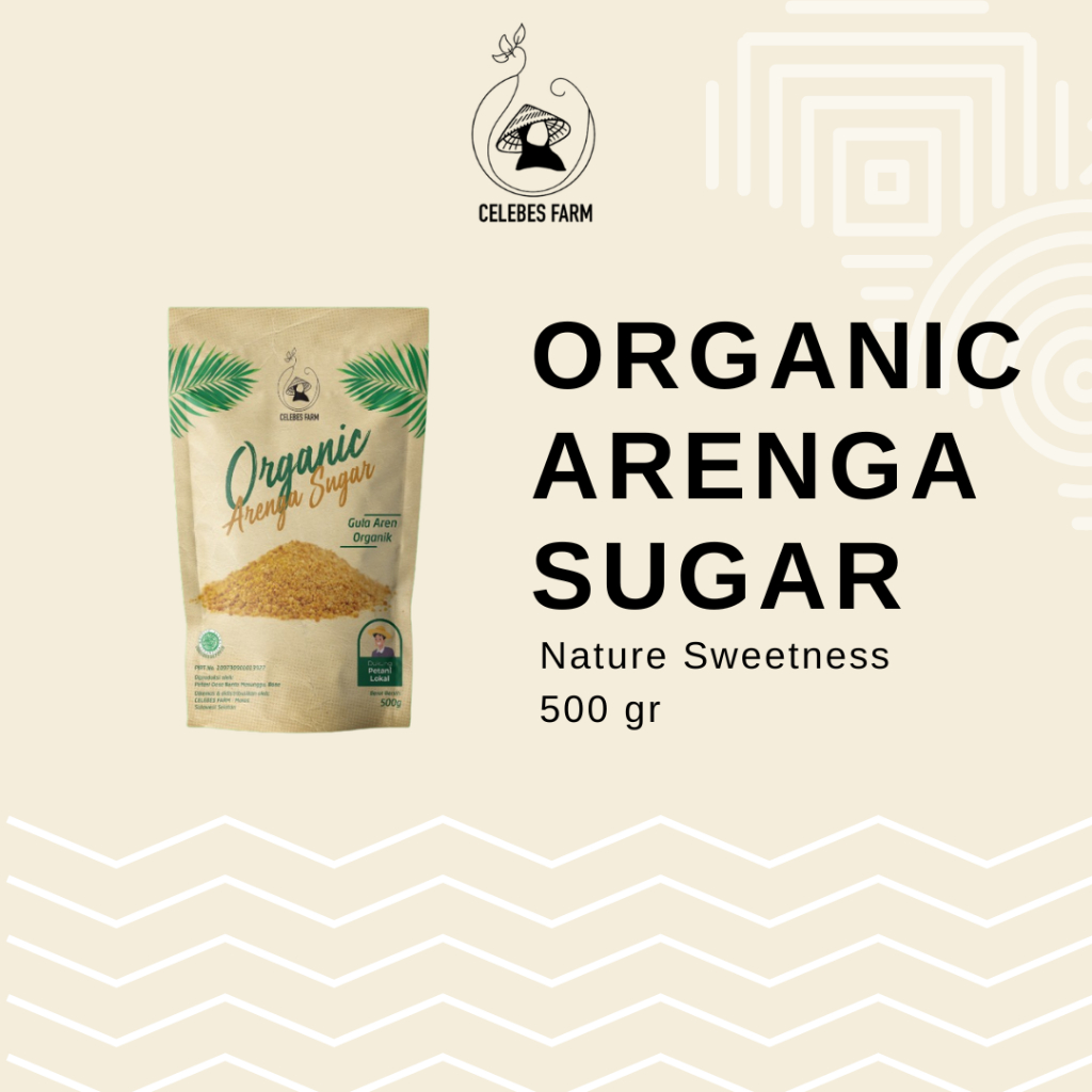 

Organic Arenga Sugar Gula Aren Bubuk 500 Gr