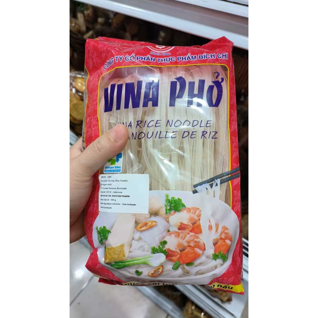 

Vina Pho Rice Noodle | Kwetiaw Vietnam 400gr