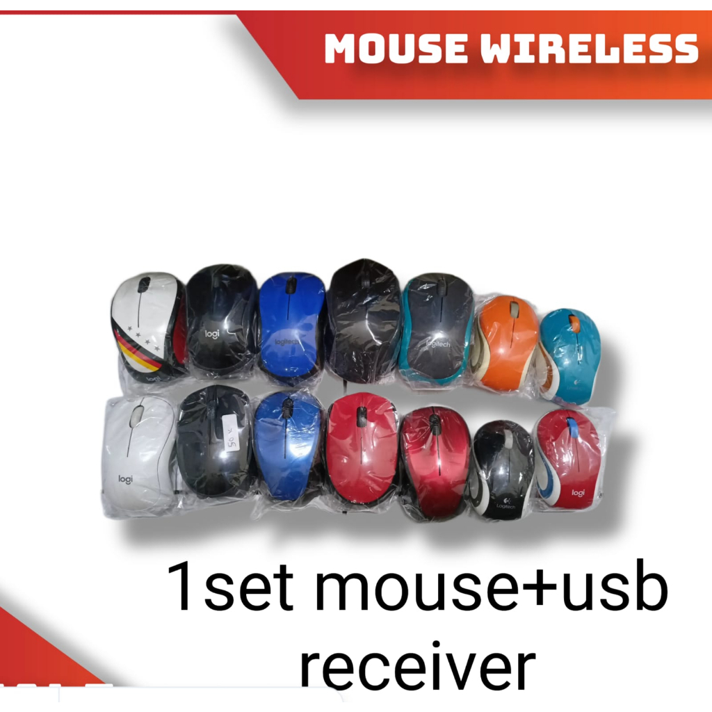 Mouse Logitech Wireless Second Bekas Original