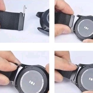 Strap Stainless Smartwatch Vivo Active 5 Steel Tali Jam