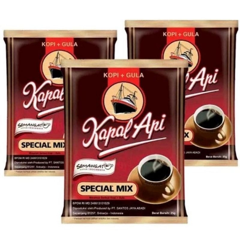 

BEUTY COSMETIK// [PROMO] Kopi Kapal Api Special Mix ( 10 sachet / renceng ) EXP 2027