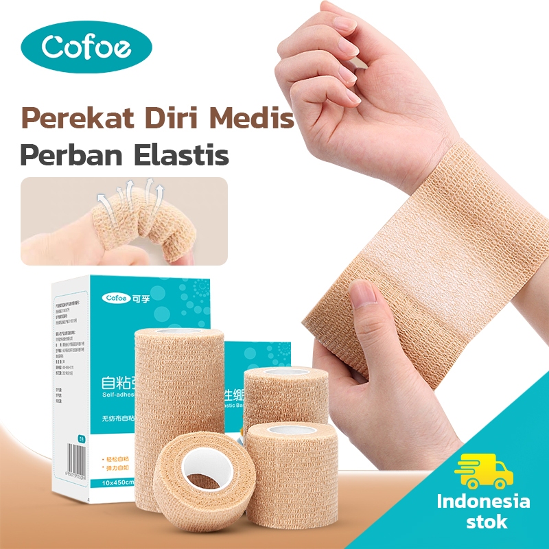 Perban Gulung Elastis Medis Pembalut Luka Elastis Medicrepe Elastic Bandage Ankle Tangan Kaki Lutut