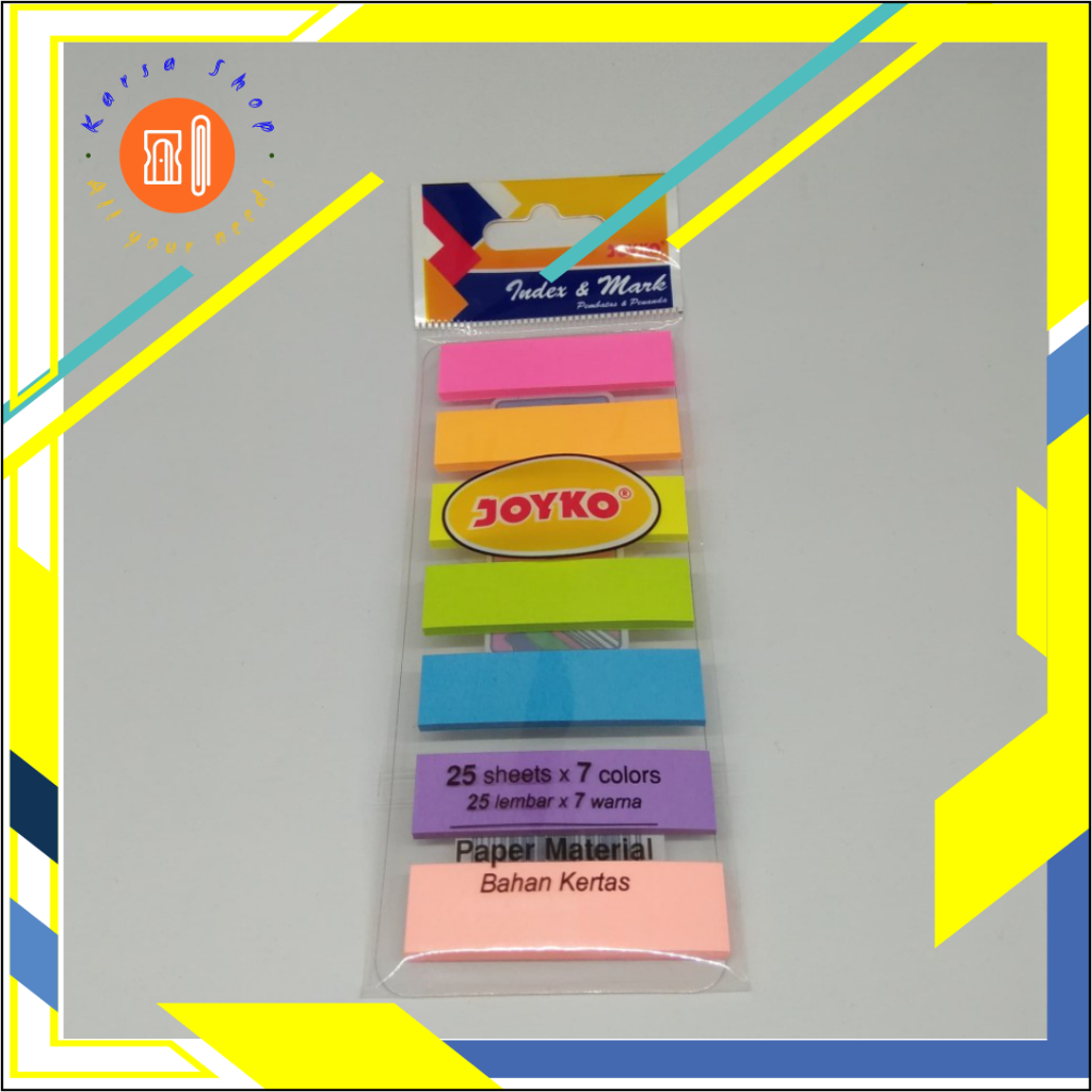 PEMBATAS BUKU JOYKO IM-32 / STICKY NOTE MARK & NOTE JOYKO / MARK NOTES