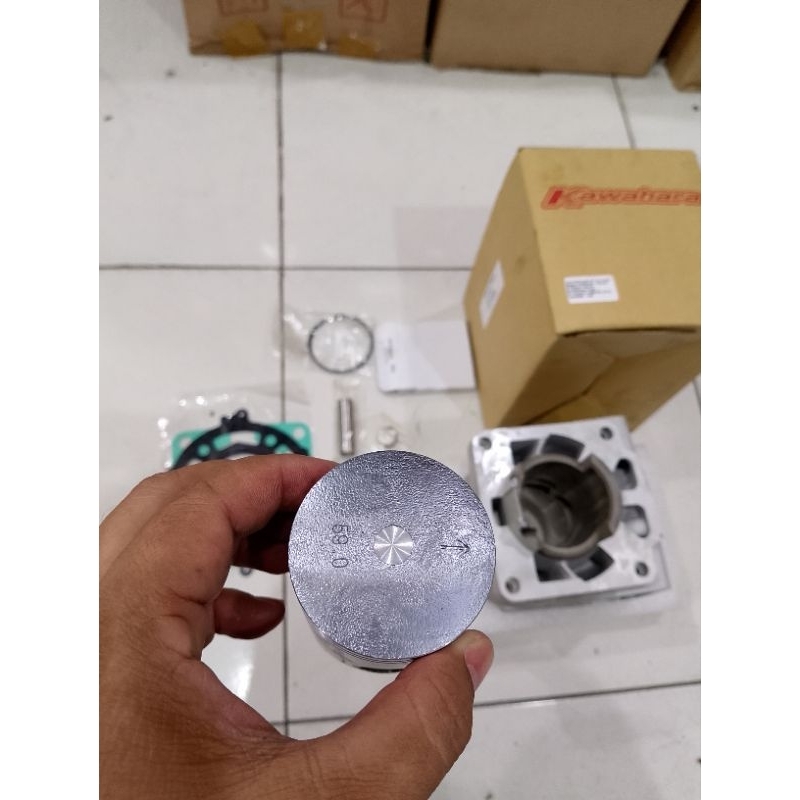 blok seher Kawahara ninja R & ninja RR ukuran standar 59mm pen 15 bahan keramik nicasil