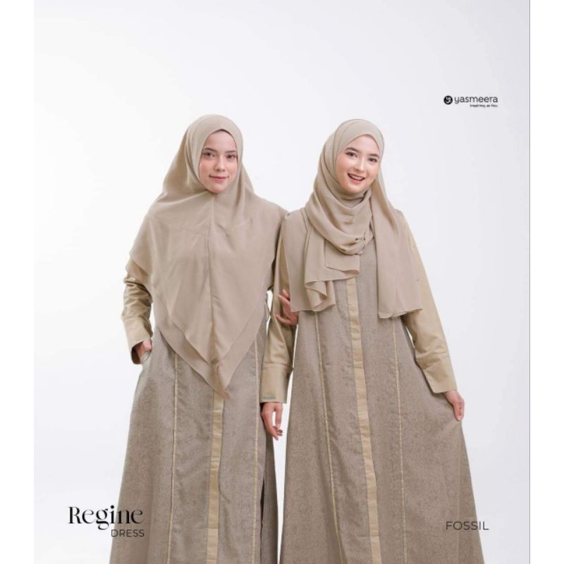 GROSIR GAMIS - Yasmeera Regine Dress /new/hits/gamis dewasa/remaja/branded SALE
