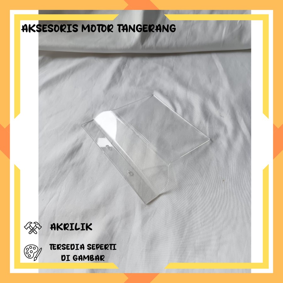 MUDFLAP MIO SPORTY AKRILIK PENAHAN LUMPUR MIO SPORTY MIKA AKRILIK MUDFLAP