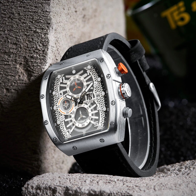 Jam Tangan Pria T5 H 3720G Original