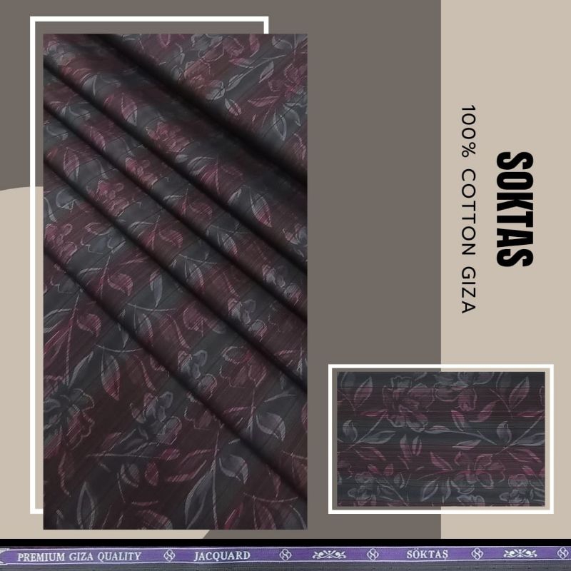 Bahan Kain Kemeja kain Baju Motif, Kemeja Pria by SOKTAS