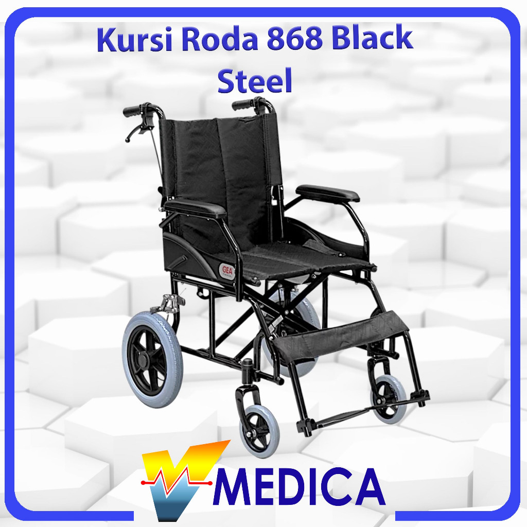 (Instant) Kursi Roda Traveling Gea FS 868 / Kursi Roda Traveling Lipat