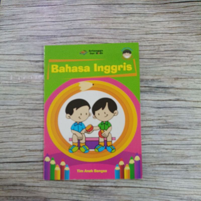 Erlangga For Kids BAHASA INGGRIS anak smart usia 3-4 th